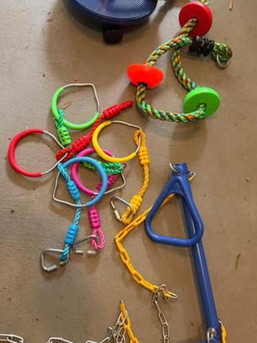 Ninja Warrior Obstacle Course Accessories Set